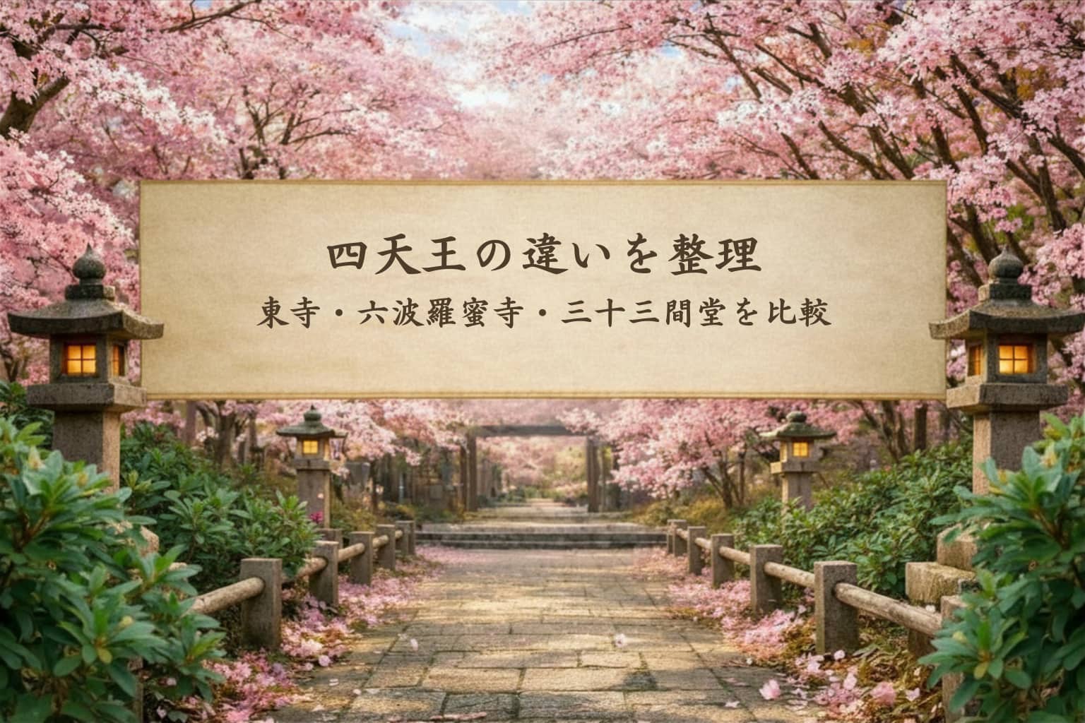 四天王まとめ記事アイキャッチ画像