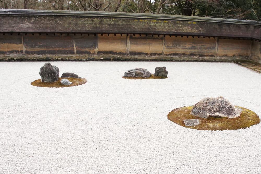 龍安寺石庭の画像
