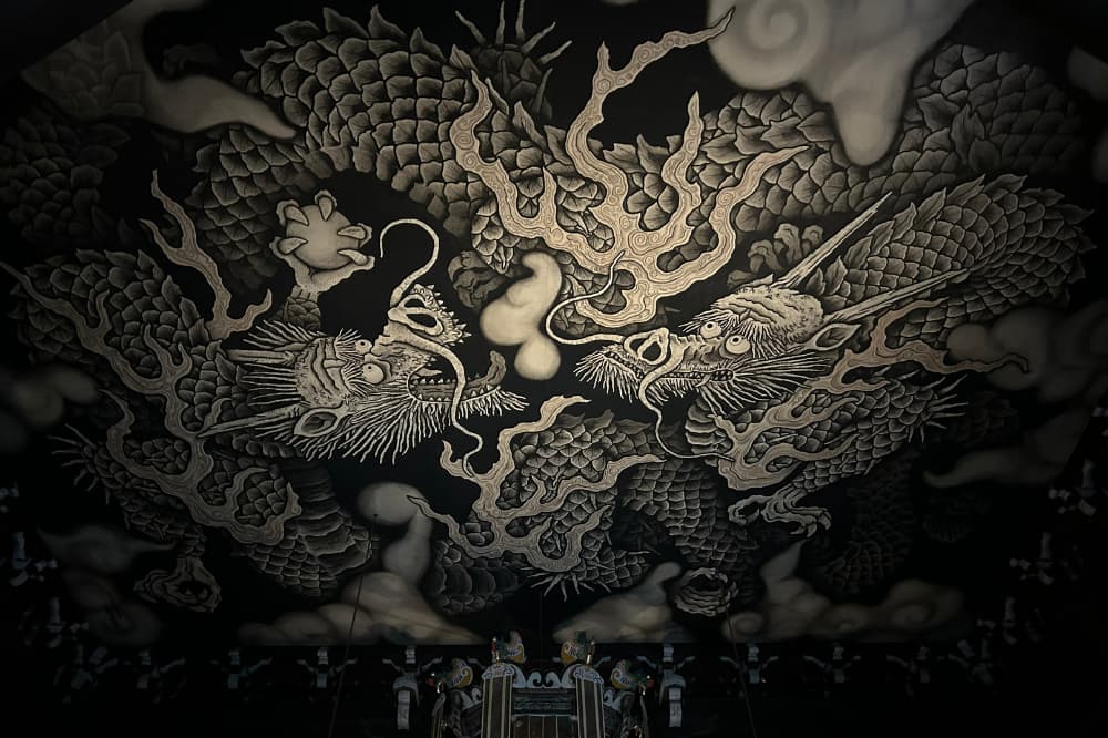 建仁寺・双龍図写真