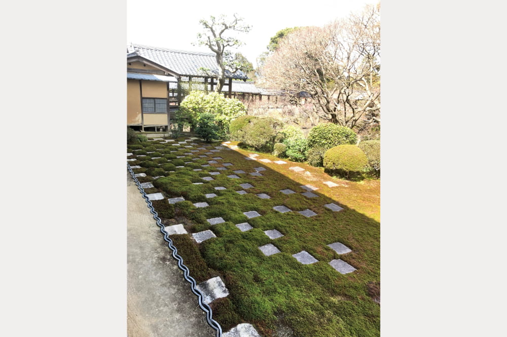 東福寺・市松模様の庭の写真1